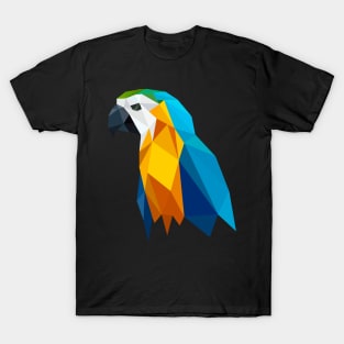 Parrot Polygon Deisgn T-Shirt